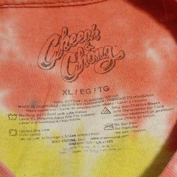 Cheech & Chong LIT Tie Dye Long Sleeve Shirt‎ size XLarge - Picture 3 of 9